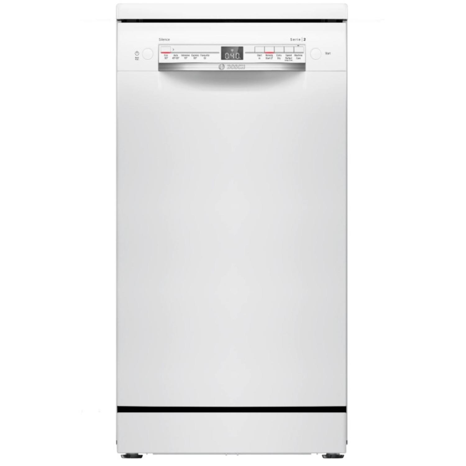 Bosch SPS2IKW01G Slimline Dishwasher - White - 9 Place Settings full image